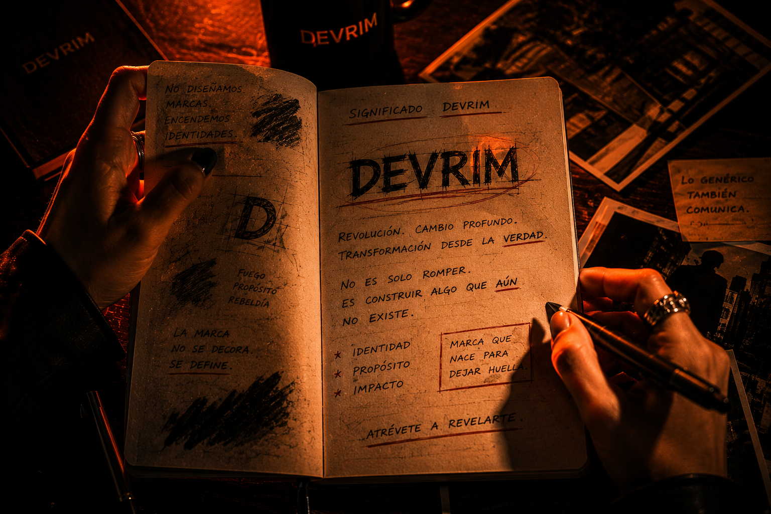 Recurso visual editorial de la home DEVRIM.